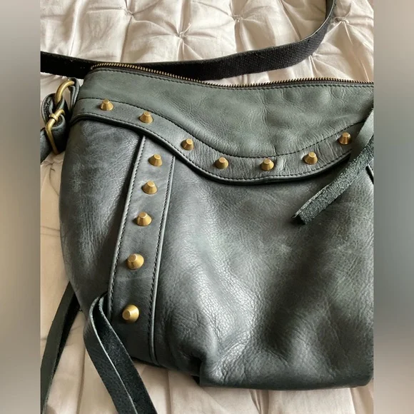 Lucky Brand saddle leather crossbody bag - Picture 12 of 12
